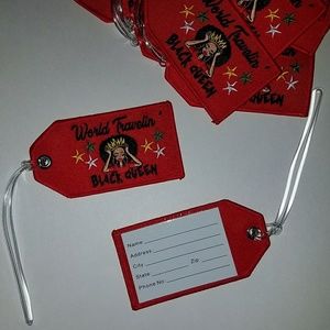 World Travelin "Black Queen" Luggage Tag